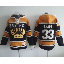 Bruins #33 Zdeno Chara Black 2016 Winter Classic Hoodie Stitched NHL Jersey