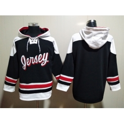 Men New Jersey Devils Black Blank Stitched Hoody