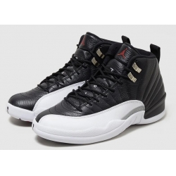 Air Jordan 12 2022 New Retro Black White Shoes