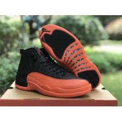 Air Jordan 12 Brilliant Orange Men Shoes  23F 055