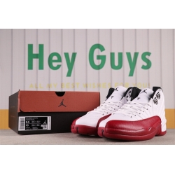 Air Jordan 12 Men Shoes Cherry 23F 059