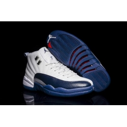 Air Jordan 12 Men Shoes New Blue White