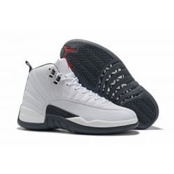 Air Jordan 12 Retro 2019 New White Black Men Shoes