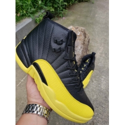 Air Jordan 12 Retro GS Bumblebee Men Basketball Shoes