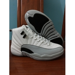 Air Jordan 12 Retro Men Shoes 2016 White