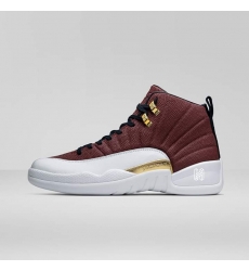 Air Jordan 12 Retro Red White H Logo Men Shoes