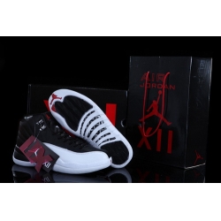 Air Jordan 12 Shoes 2013 Mens Grade AAA Black White