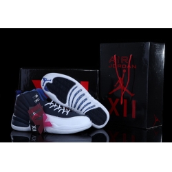 Air Jordan 12 Shoes 2013 Mens Grade AAA Grey White