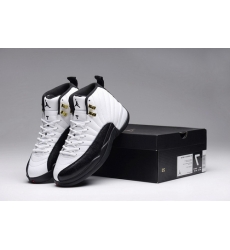 Air Jordan 12 Shoes 2015 Mens White Black