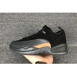 Cheap 2017 Air Jordan 12 XII Low Max Orange Black Anthracite Sale