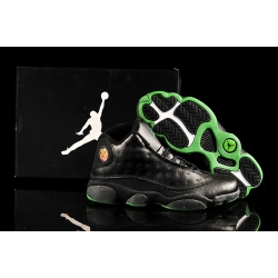 Air Jordan 13 XIII Shoes 2013 Mens Shoes Black Green Online