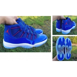 Air Jordan 11 Retro Diamond Blue Red Men Shoes