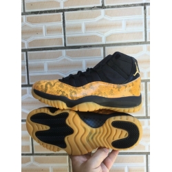 Air Jordan 11 Retro Yellow Dragon Men Shoes