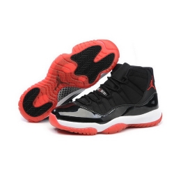 Air Jordan 11 Shoes 2013 Mens Carbon Cushion Black Red