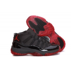 Air Jordan 11 Shoes 2013 Mens Grade AAA Black Red