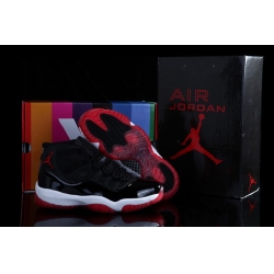 Air Jordan 11 Shoes 2013 Mens Grade AAA Rainbow Black Red