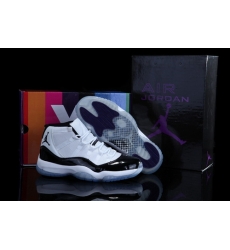 Air Jordan 11 Shoes 2013 Mens Grade AAA Rainbow White Black