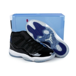 Air Jordan 11 Shoes 2013 Mens Summer Crystal Transparent Packaging Black Blue