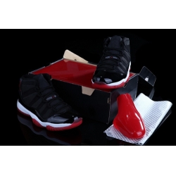 Air Jordan 11 Shoes 2013 Mens Super AAA Black White Red