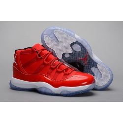 Air Jordan 11 Shoes 2014 Mens Grade AAA Red White