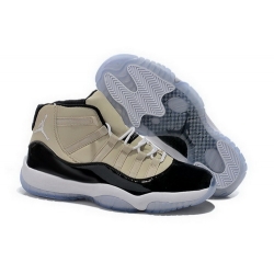 Air Jordan 11 Shoes 2015 Mens Beige Black