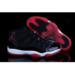 Air Jordan 11 XI Shoes 2013 Mens Grade AAA Black Red Shoes