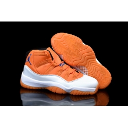 Air Jrodan 11 Retro 2015 Men Shoes Orange White