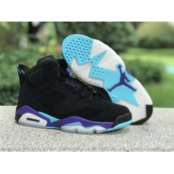 Air Jordan 6 Men Shoes Aqua Black 23F 035