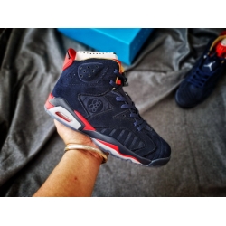 Air Jordan 6 Retro 2019 charitable Navy Blue Men Shoes