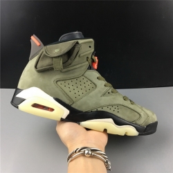 Air Jordan 6 Retro Army Green 2019 New Men Shoes