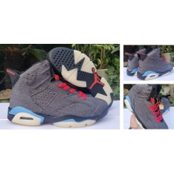 Air Jordan 6 Retro Levis Blue