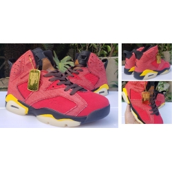 Air Jordan 6 Retro Levis Jeans Red