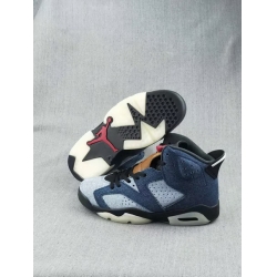 Air Jordan 6 Retro Levis Men Basketball Shoes