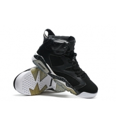 Air Jordan 6 Retro Men Shoes Black Brown