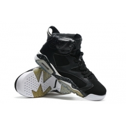 Air Jordan 6 Retro Men Shoes Black Brown