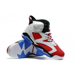 Air Jordan 6 Retro Men Shoes Classic White Red Blue