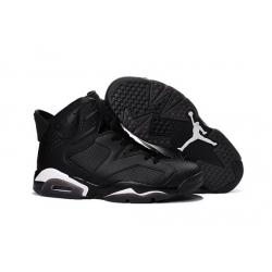 Air Jordan 6 Retro Men Shoes Dark Black