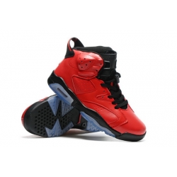 Air Jordan 6 Retro Men Shoes Red II