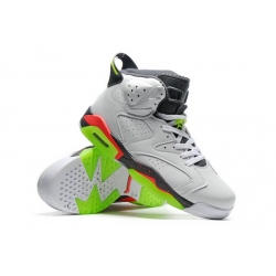 Air Jordan 6 Retro Men Shoes White Green