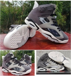 Air Jordan 6 Retro Wolve Grey Men Shoes