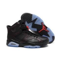 Air Jordan 6 Shoes 2015 Mens Dispensing Black Red