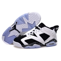 Air Jordan 6 Shoes 2015 Mens Low With Seal White Black