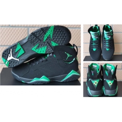 Air Jordan 7 Retro 2020 Black Green Men Shoes