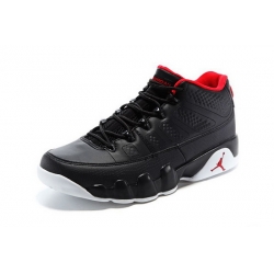 Air Jordan 9 Classic Low Men Shoes Black Red