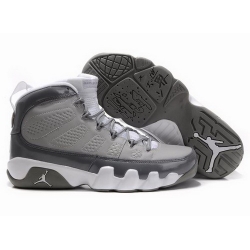 Air Jordan 9 IX Retro Medium Grey White Cool Grey