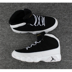 Air Jordan 9 Retro 2018 New Black White Men Shoes