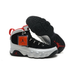 Air Jordan 9 Shoes 2013 Mens Black Silver