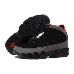 Air Jordan 9 Shoes 2015 Mens Black Grey