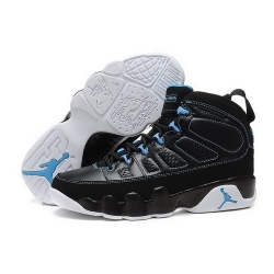 Air Jordan 9 Shoes 2015 Mens Black White Blue