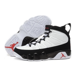 Air Jordan 9 Shoes 2015 Mens White Black Red